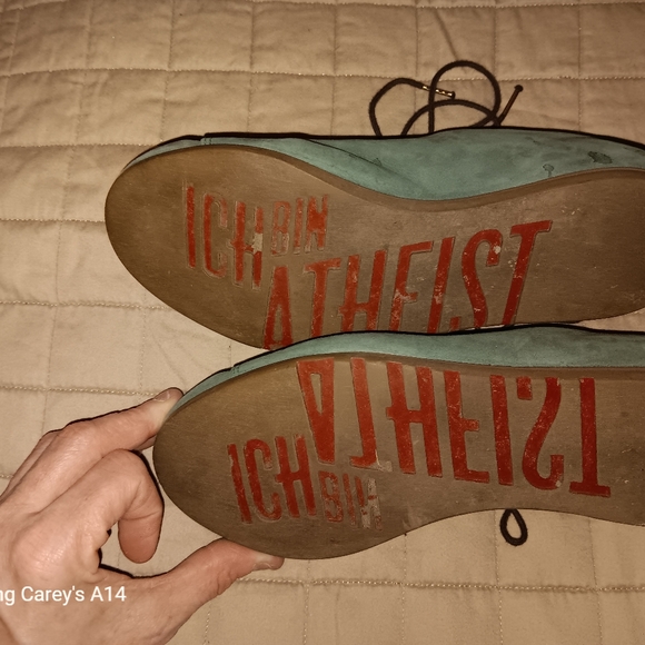 Atheist shoes by Ich Bin Atheist - Picture 5 of 5